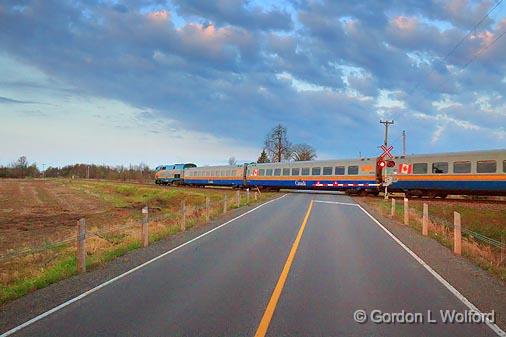 VIA Train_15935.jpg - Photographed near Richmond, Ontario, Canada.